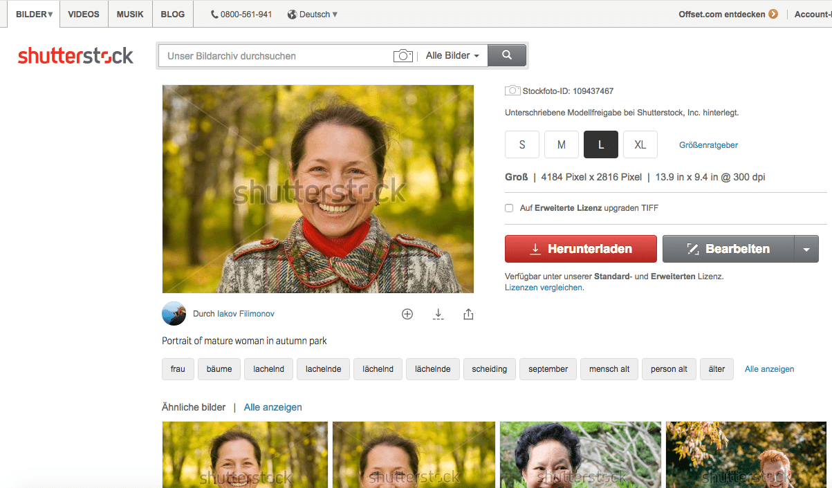 Screenshot einer angeblichen FirstCaution-Kundenbewertung (Profil Brea)